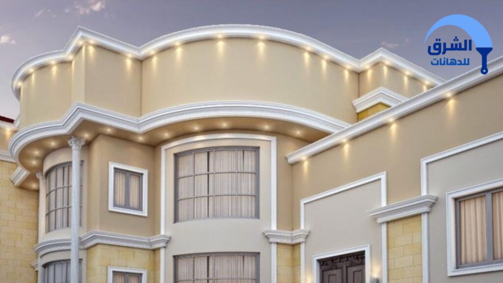 دهانات واجهات منازل بالرياض
