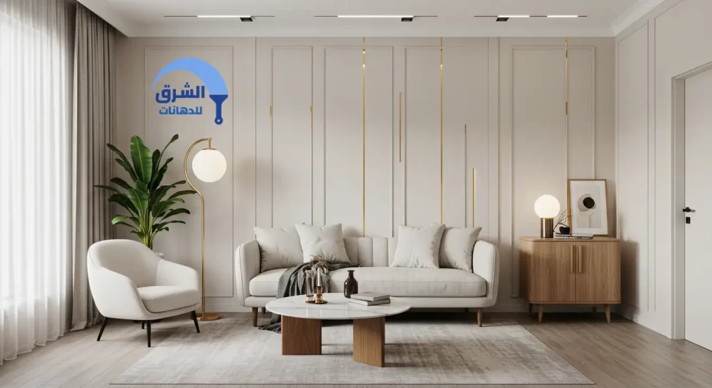 الأبيض وأثره في توسيع المساحات