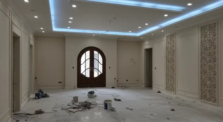 دهان منازل من الداخل