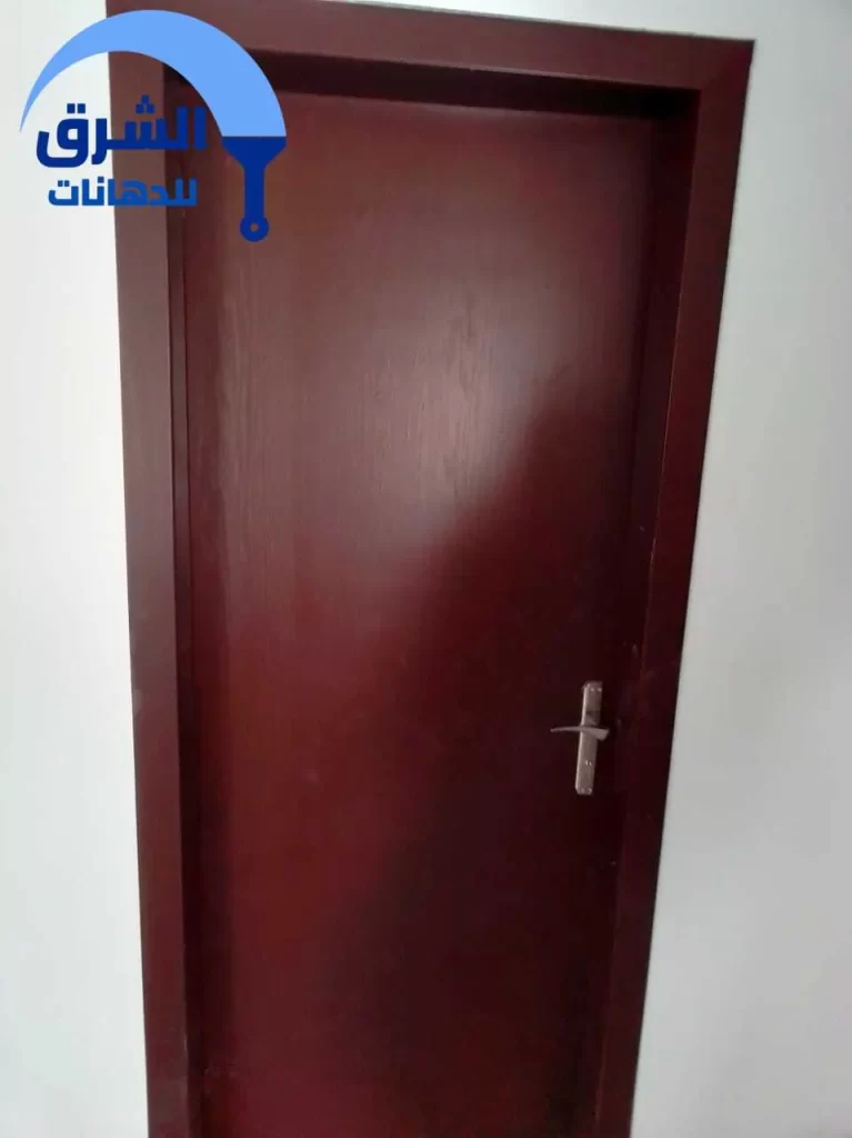 افضل دهان ابواب الخشب