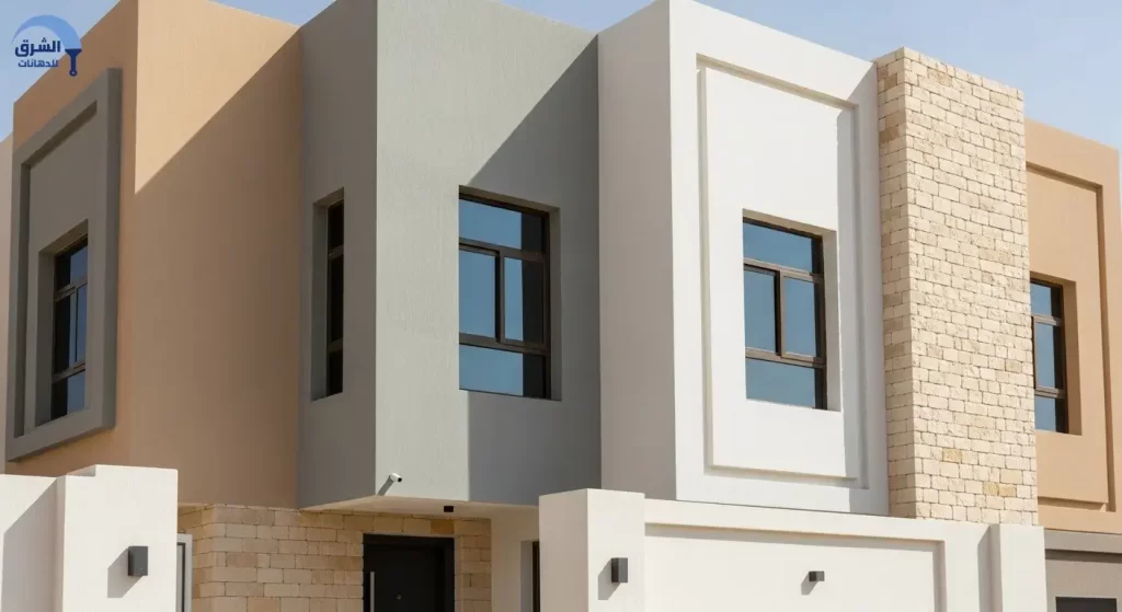 الوان دهان واجهات منازل