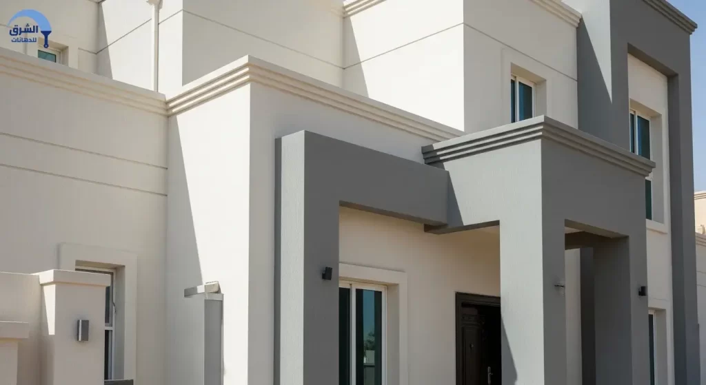 الوان واجهات البيوت