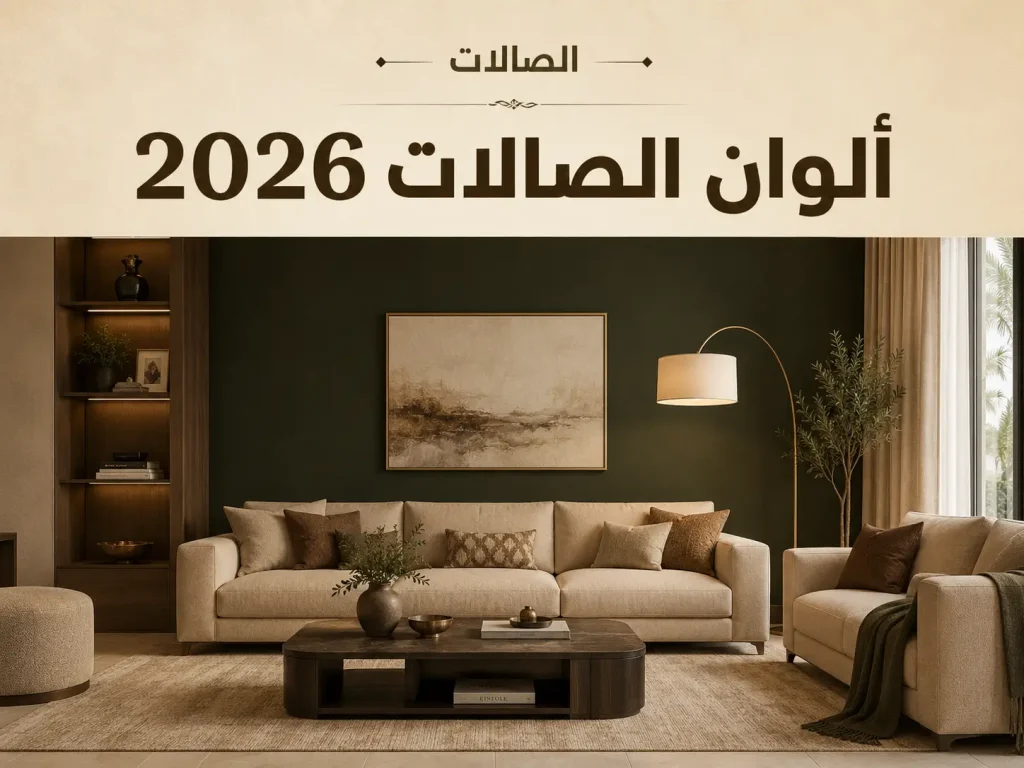 ألوان الصالات 2026
