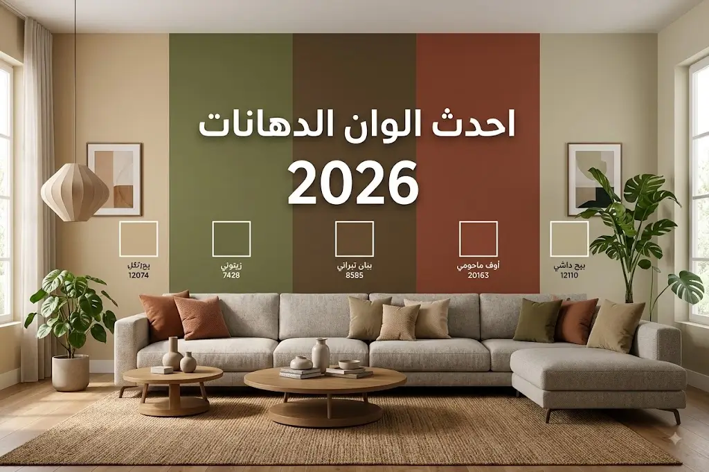 احدث الوان الدهانات 2026