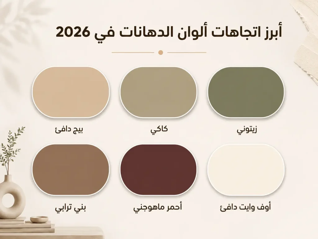 لوحة ألوان 2026
